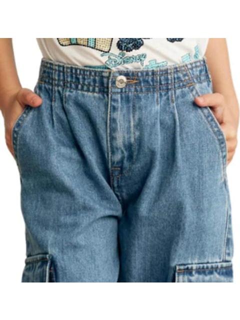 JEANS CARGO GRIS HOLLY LAND KIDS