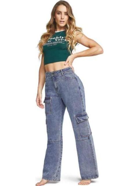 JEANS CARGO GRIS SEVEN JEANS