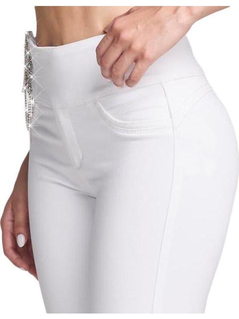 JEANS SUPERSKINNY CINTURA ALTA BLANCO SEVEN JEANS