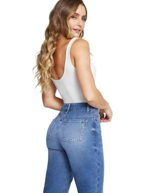 JEANS MOM SLIM GRIS SEVEN JEANS