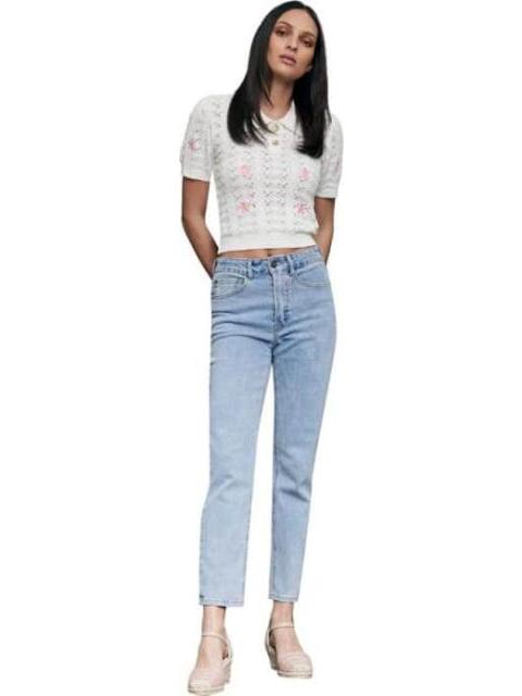 JEANS MOM SUPER CINTURA ALTA BLEACH ATMOSPHERE DNM