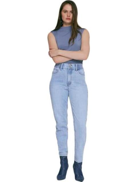 JEANS MOM SUPER CINTURA ALTA BLEACH ATMOSPHERE DNM