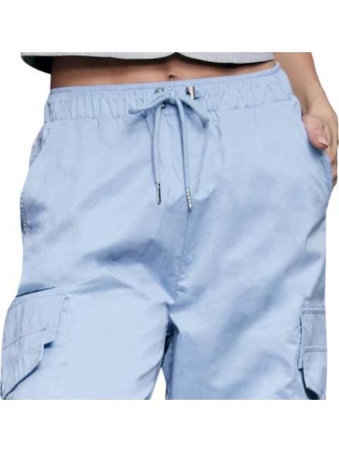 JEANS PARACHUTE CINTURA REGULAR AZUL SANTA LOLA