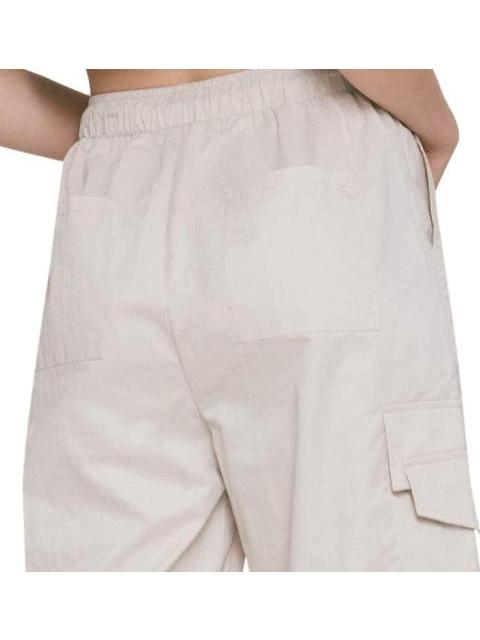 JEANS PARACHUTE CINTURA REGULAR BEIGE SANTA LOLA