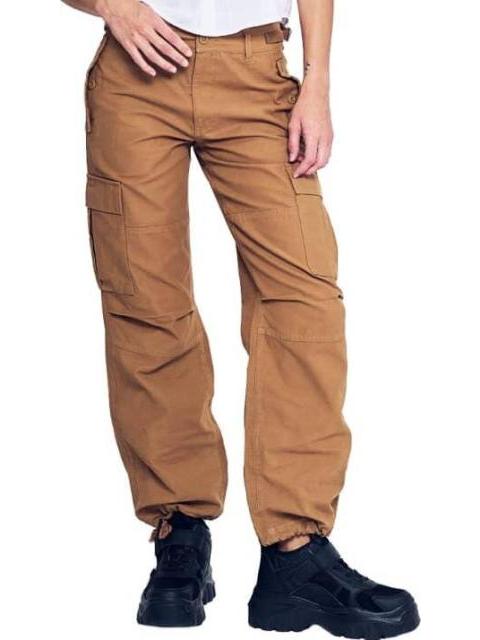 JEANS PARACHUTE CINTURA REGULAR CAFE SANTA LOLA