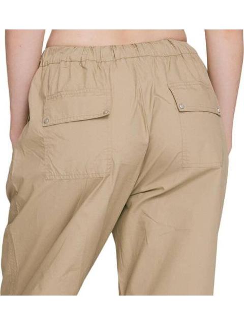 JEANS PARACHUTE CINTURA REGULAR CAMEL SANTA LOLA