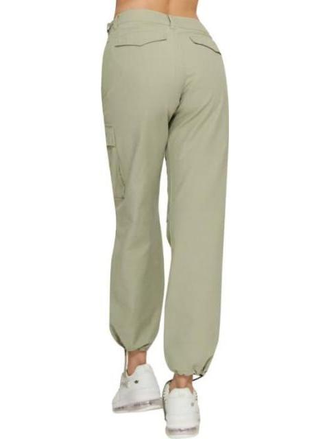 JEANS PARACHUTE CINTURA REGULAR VERDE SANTA LOLA