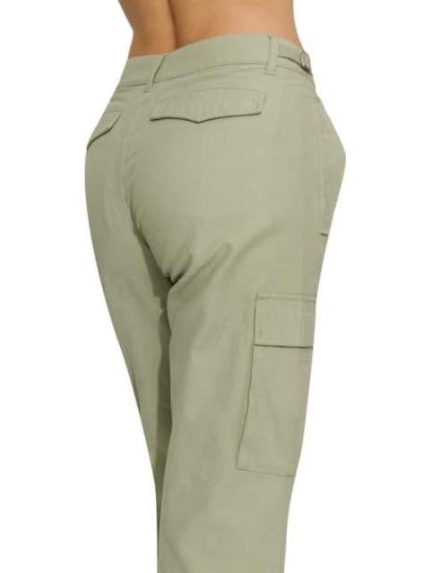 JEANS PARACHUTE CINTURA REGULAR VERDE SANTA LOLA