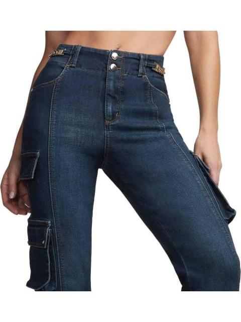 JEANS CINTURA ALTA GRIS SEVEN JEANS