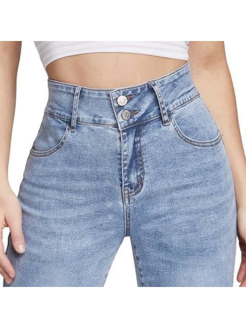 JEANS PUSH UP CINTURA ALTA BLEACH SEVEN JEANS