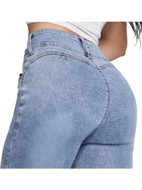 JEANS PUSH UP CINTURA ALTA BLEACH SEVEN JEANS