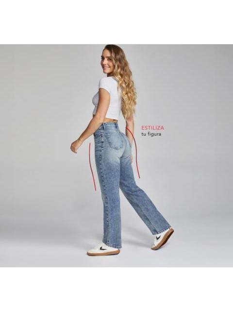 JEANS RECTO GRIS SEVEN JEANS