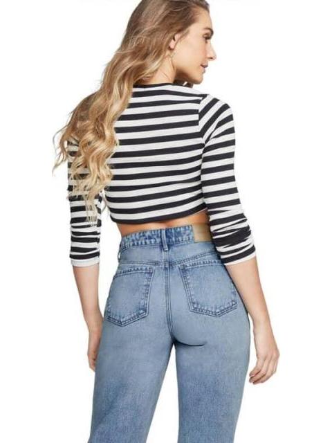 JEANS SEMICAMPANA GRIS SEVEN JEANS