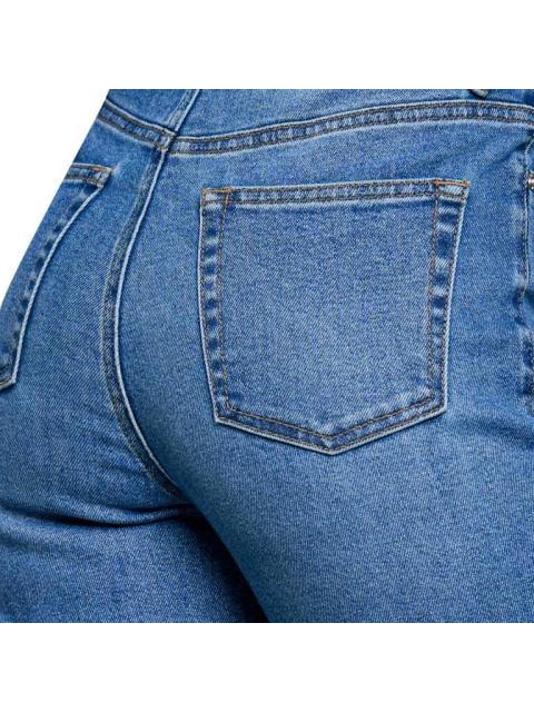 JEANS SKINNY CINTURA ALTA GRIS ATMOSPHERE DNM