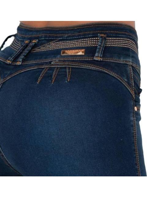 JEANS SKINNY CINTURA ALTA GRIS FERGINO