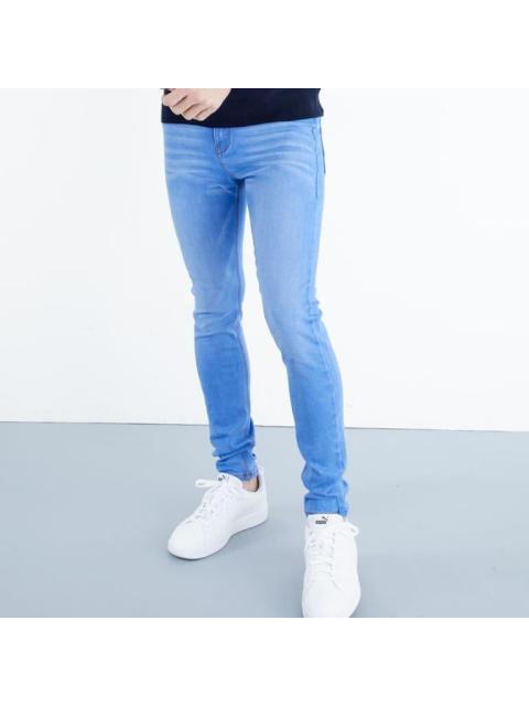 JEANS SKINNY FIT CINTURA REGULAR BLEACH GOODYEAR