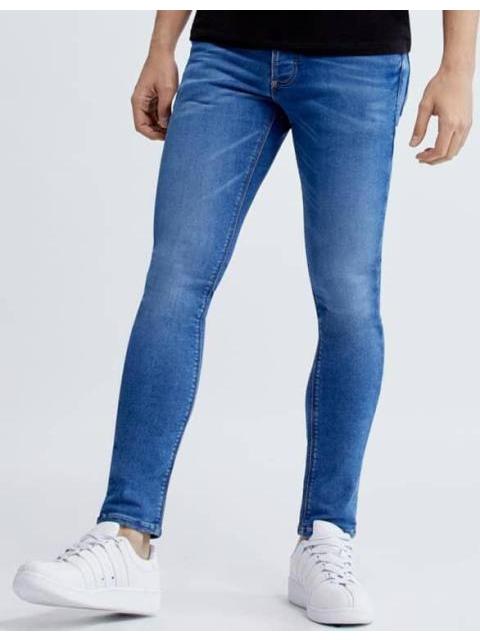 JEANS SKINNY FIT CINTURA REGULAR GRIS GOODYEAR