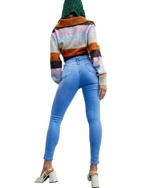 JEANS SUPERSKINNY CINTURA ALTA AZUL ATMOSPHERE DNM