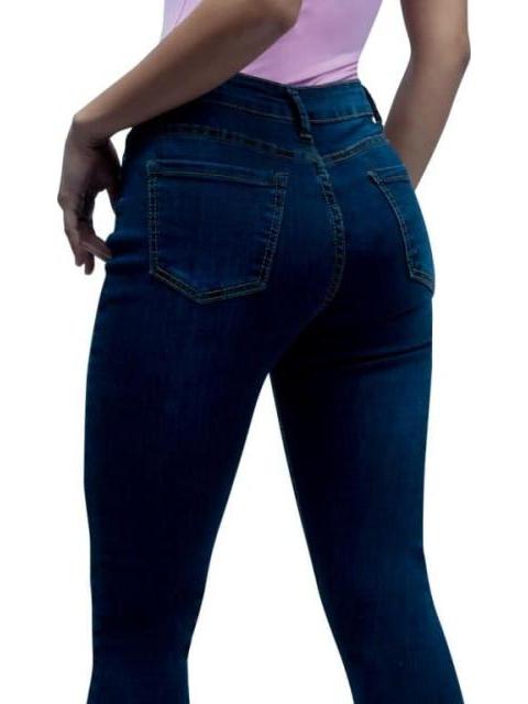 JEANS SUPERSKINNY CINTURA ALTA AZUL INDIGO ATMOSPHERE DNM