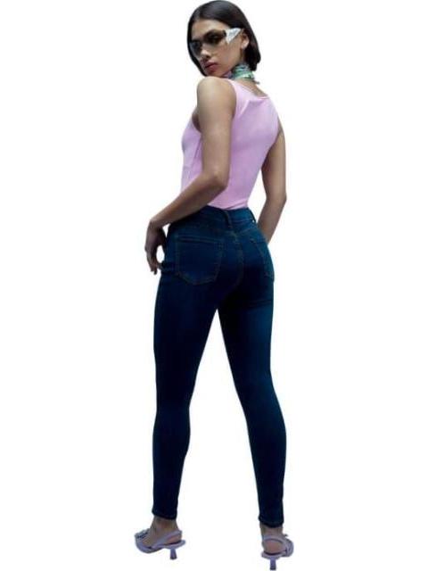 JEANS SUPERSKINNY CINTURA ALTA AZUL INDIGO ATMOSPHERE DNM