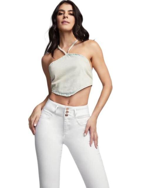 JEANS CINTURA ALTA BLANCO SEVEN JEANS