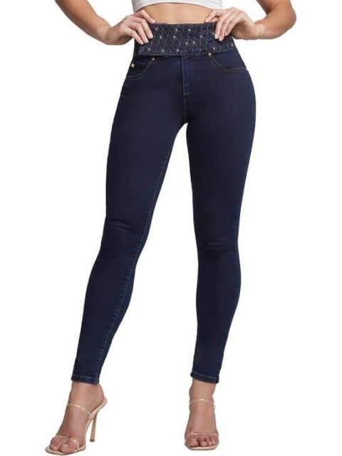JEANS CINTURA ALTA GRIS SEVEN JEANS