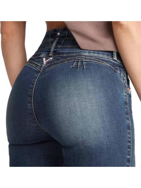 JEANS SUPERSKINNY CINTURA ALTA GRIS SEVEN JEANS