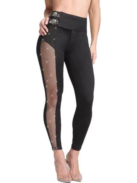 JEANS CINTURA ALTA NEGRO SEVEN JEANS