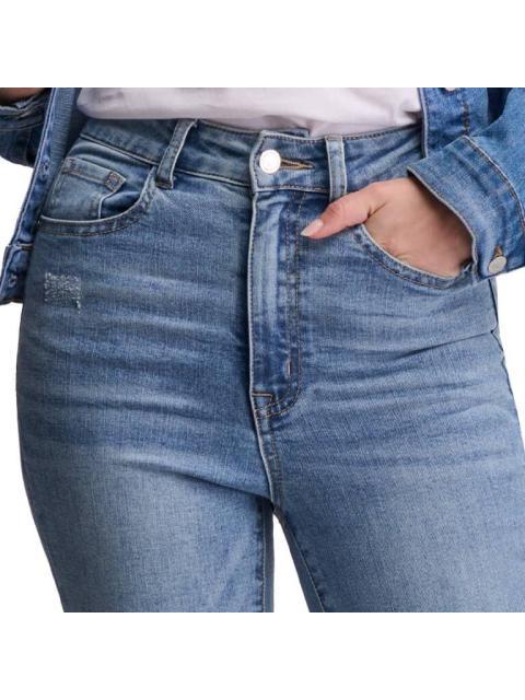 JEANS SUPERSKINNY CINTURA ALTA GRIS ATMOSPHERE DNM