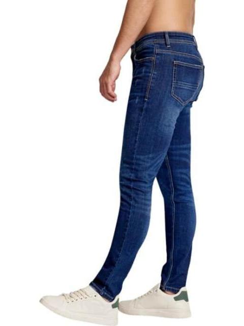 JEANS SUPERSKINNY CINTURA REGULAR AZUL INDIGO NEXT CO