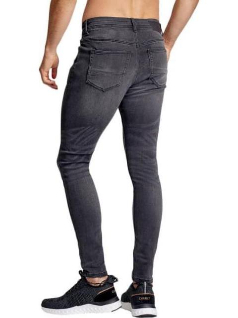 JEANS SUPERSKINNY CINTURA REGULAR GRIS NEXT CO