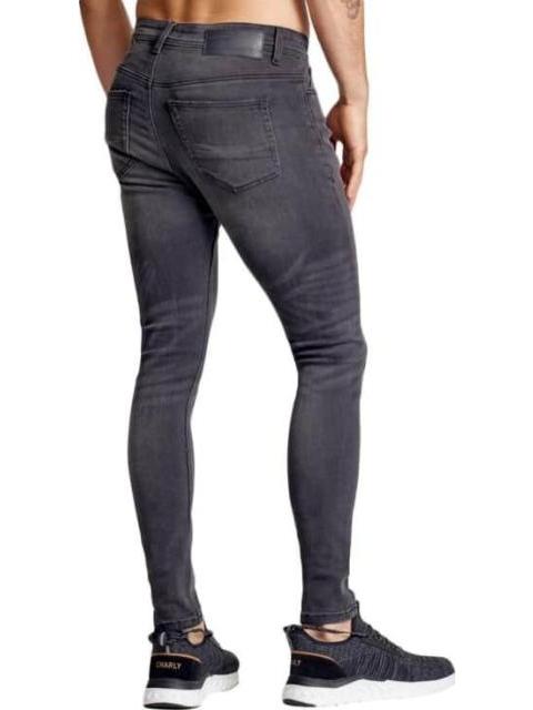 JEANS SUPERSKINNY CINTURA REGULAR GRIS NEXT CO