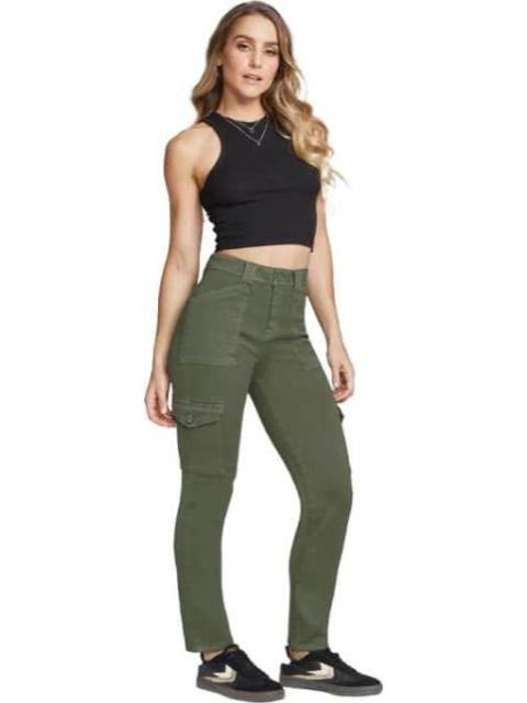JEANS SUPERSKINNY VERDE OLIVO SEVEN JEANS