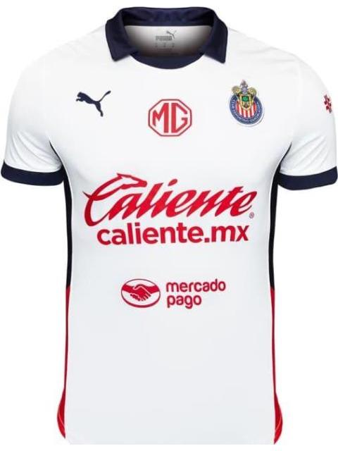 JERSEY CHIVAS AWAY SHIRT REPLICA 24-25 BLANCO PUMA