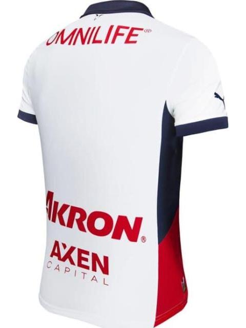 JERSEY CHIVAS AWAY SHIRT REPLICA 24-25 BLANCO PUMA