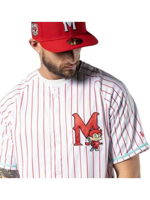 JERSEY NEW ERA DIABLOS PINSTRIPE RAMONCITO UNISEX BLANCO NEW ERA CAP