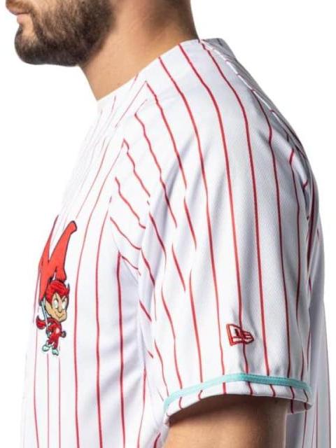 JERSEY NEW ERA DIABLOS PINSTRIPE RAMONCITO UNISEX BLANCO NEW ERA CAP