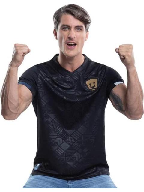 JERSEY PUMAS JERSEY NEGRO FEX PRO