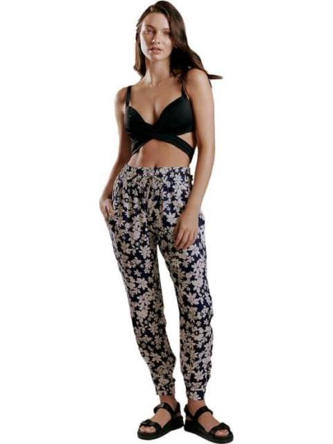 PANTALON JOGGER ESTAMPADO FLOREADO HOLLY LAND