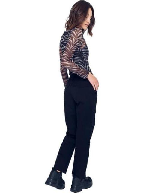 JOGGER CINTURA ALTA NEGRO HOLLY LAND