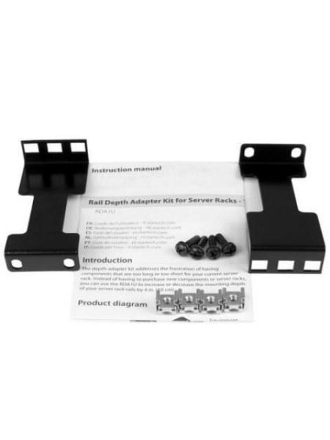 STARTECH  JUEGO ADAPTADOR DE PROFUNDIDAD DE RIEL PARA RACKS DE SERVIDORES 1U