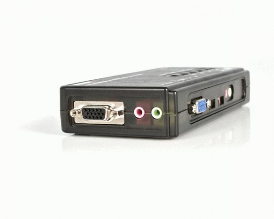 STARTECH  SWITCH KVM USB-VGA 4 PUERTOS