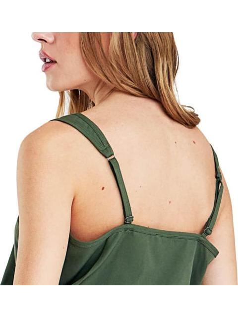 JUMPSUIT CUELLO REDONDO VERDE OLIVO HOLLY LAND