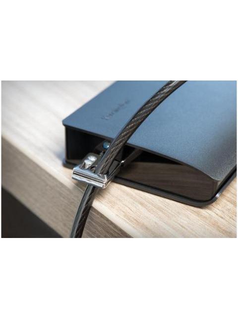 KENSINGTON CANDADO DE LLAVE PARA PC K64424WW 2.4 METROS NEGRO-PLATA