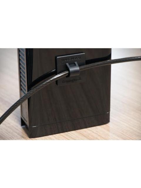 KENSINGTON CANDADO DE LLAVE PARA PC K64424WW 2.4 METROS NEGRO-PLATA
