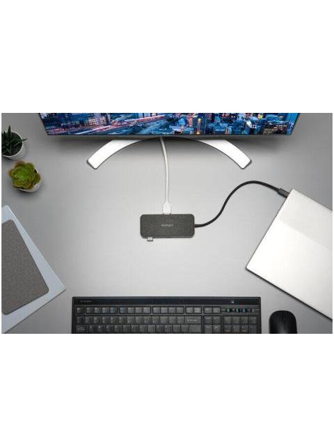 DOCKING STATION KENSINGTON SD1650P USB-C USB-A HDMI VGA RJ-45 NEGRO-GRIS K34020WW