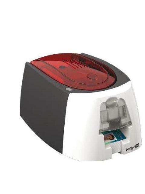 KIT BADGY EVOLIS BADGY200 PVC NEGRO ROJO COLOR BLANCO PINTAR POR SUBLIMACION-TRANSFERENCIA TERMICA KIT DE CREDENCIALIZACION