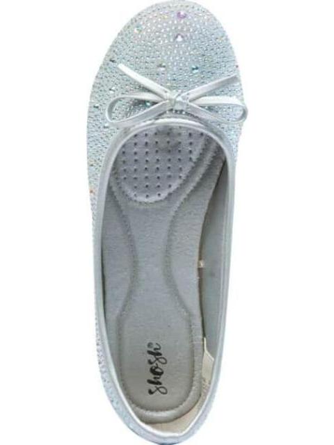 BALLERINA CON PEDRERIA GRIS SHOSH