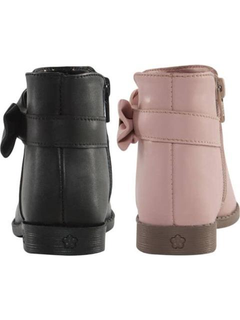 KIT BOTIN CON MOÑO NEGRO VIVIS SHOES KIDS