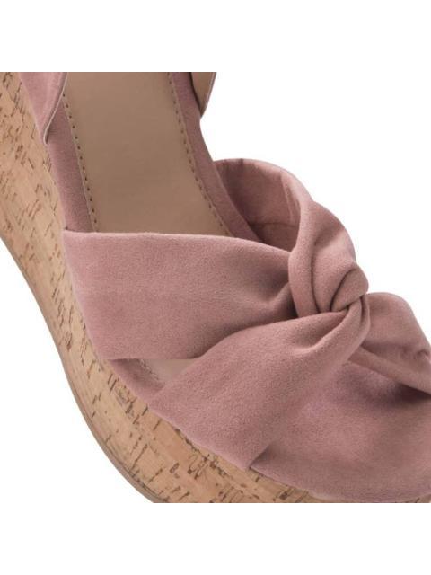 KIT SANDALIAS PLATAFORMA ROSA VI LINE